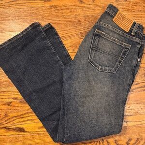 Vintage POLO Jeans Co flare blue/grey jeans - Size 2 Length 28